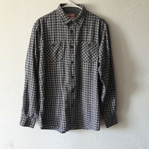 Wrangler Mens flannel .  large and Tall (LT)